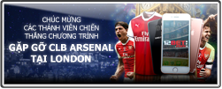 GẶP GỠ CLB ARSENAL TẠI LONDON